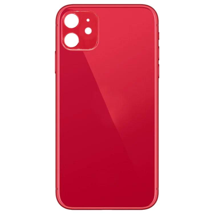 Battery Back Cover with large Holes for iPhone 11 (Red) - Best Cell Phone Parts Distributor in Canada, Parts Source Battery Back Cover with large Holes for iPhone 11 (Red) - Best Cell Phone Parts Distributor in Canada, Parts Source